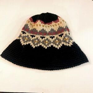 NWOT Handmade Knitted Wool Oversized Hat